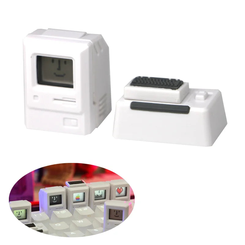 Capuchons de touches de clavier de jeu rétro classique MAC FC, pour mécanique, mignon, bouton de costume, personnalisés pour Switch, 2023 K-04