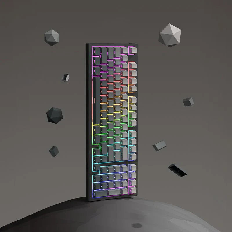 Capuchons de touches en PBT, 136 touches, profil Polar Day Cherry, impression latérale, Double injection, rétroéclairé, pour clavier mécanique MX