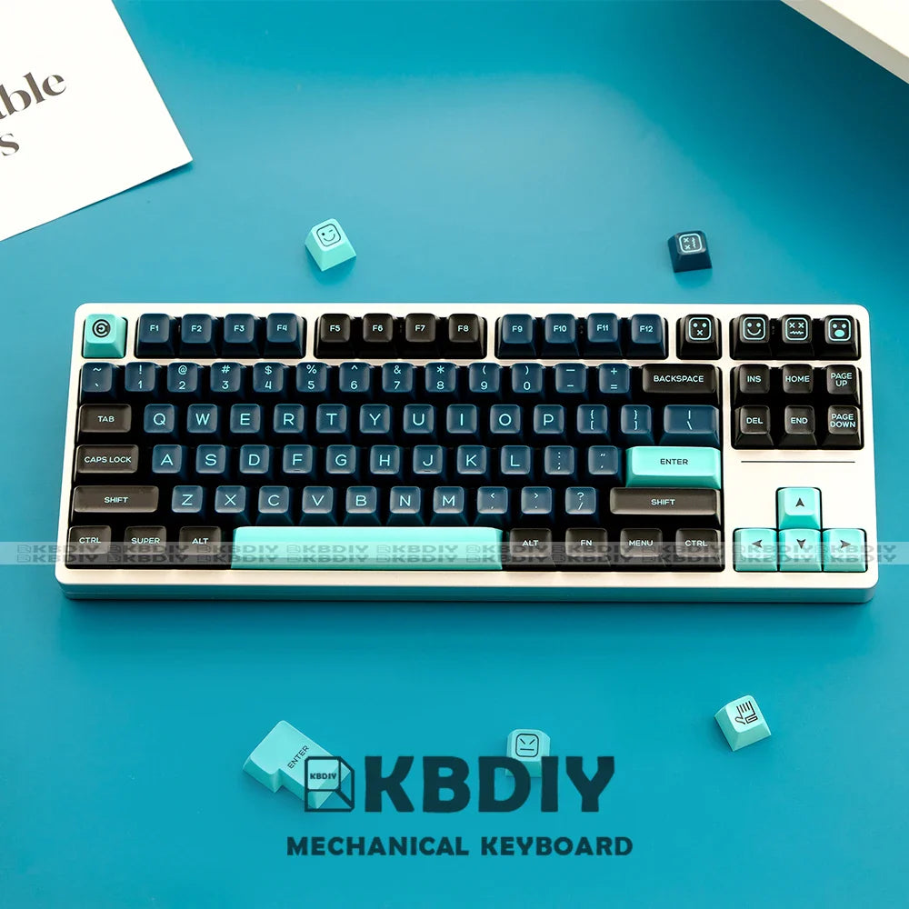 KBDiy GMK Monster Keycaps Mukautetut PBT SA -profiili 160 Näppäimet ISO Mekaaninen Näppäimistö Näppäimistö MX-kytkimille GMK67 G500 84/87/96