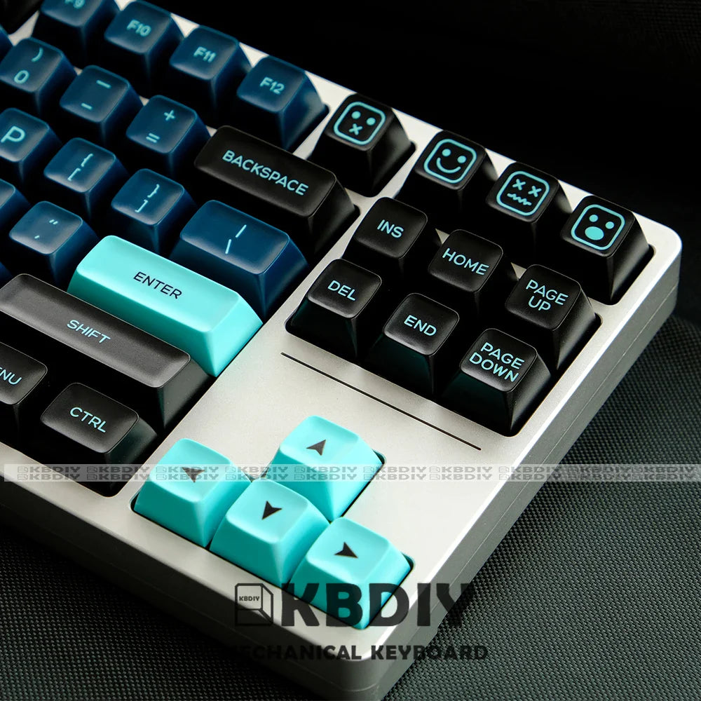 KBDiy GMK Monster Keycaps Mukautetut PBT SA -profiili 160 Näppäimet ISO Mekaaninen Näppäimistö Näppäimistö MX-kytkimille GMK67 G500 84/87/96