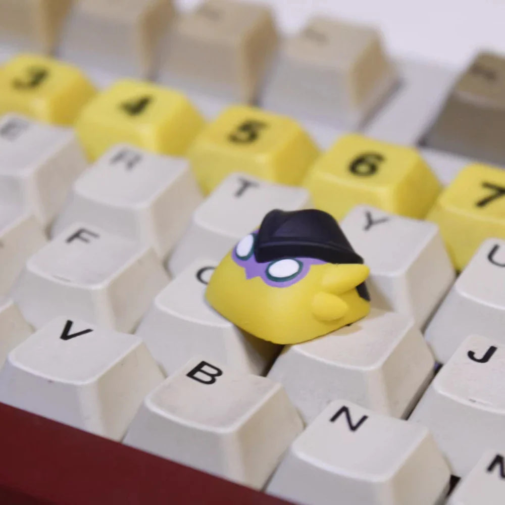 Valorant näppäinsuojus Gekko Wingman Anime Näppäimistö Alkuperäinen Hartsi Näppäimistö Korkki Mukautettu Artisan Näppäimistö Mekaanisen Näppäimistön Gamer Lahja