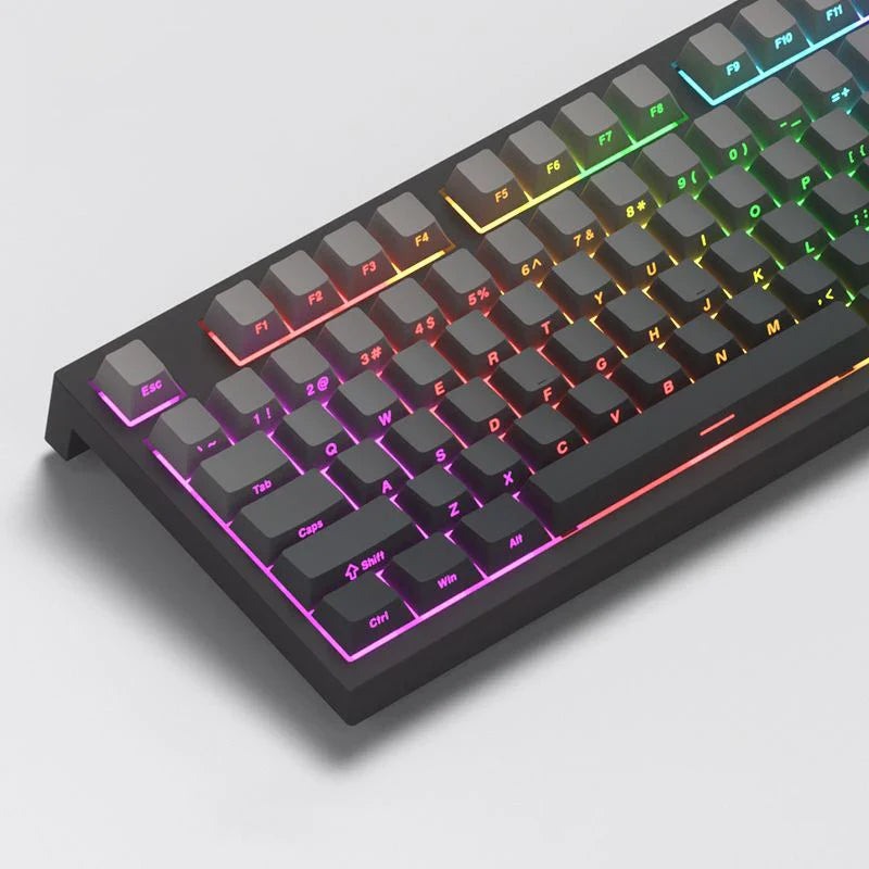 Capuchons de touches en PBT, 136 touches, profil Polar Day Cherry, impression latérale, Double injection, rétroéclairé, pour clavier mécanique MX